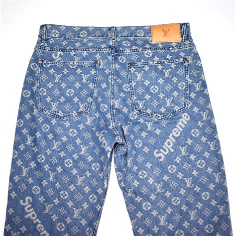 supreme x louis vuitton pant|louis Vuitton X supreme sale.